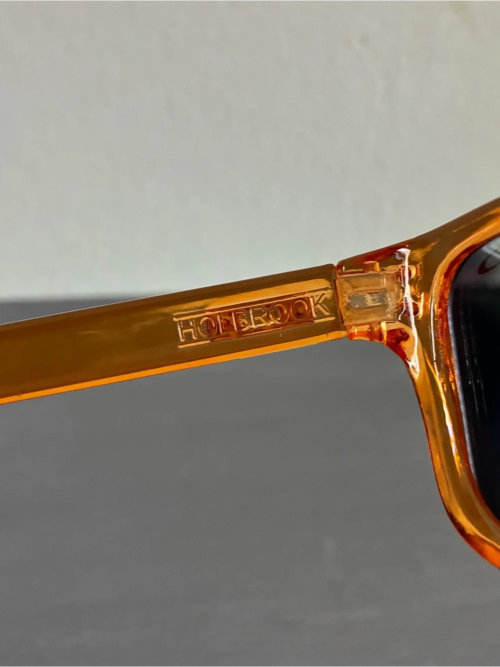 Vintage 90s Oakley Holbrook Sunglasses Made in USA 009102-02 55 18 UV Protection